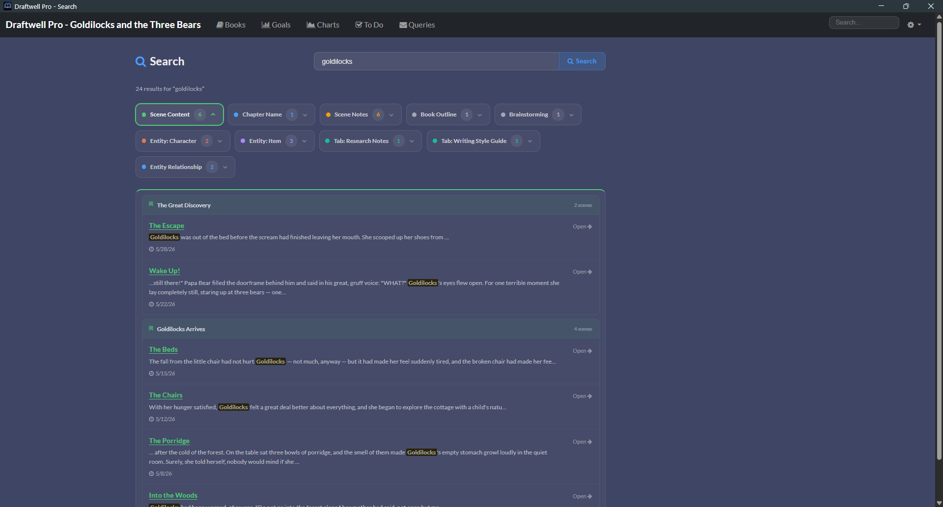 Full-text search